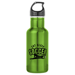 eat sleep soccer repeat  532 ml water bottle