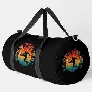 eat sleep soccer repeat duffle bag