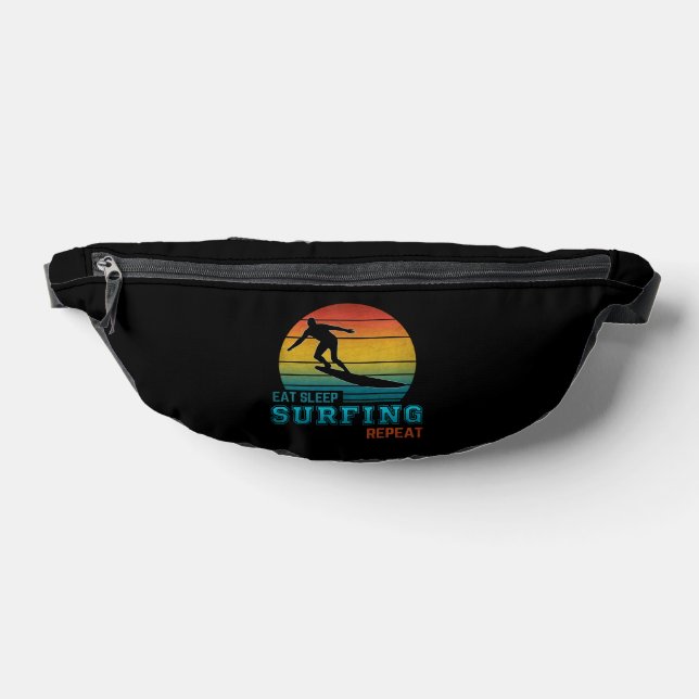Eat Sleep Surfing Repeat Port Authority® Backpack (Lay Down)