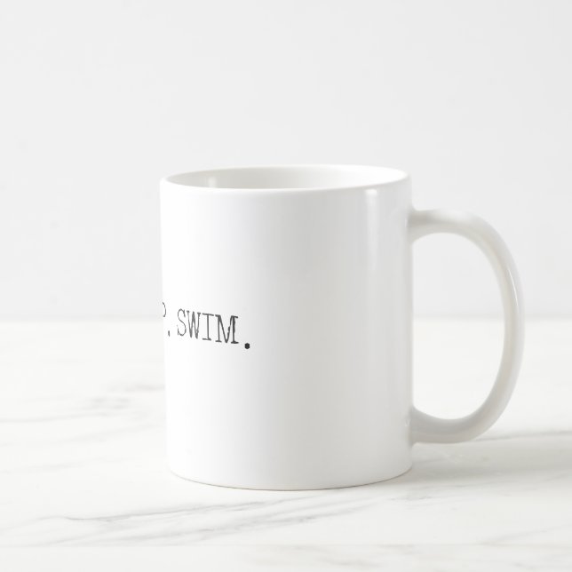 Eat Sleep Swim Coffee Mug (Right)