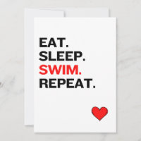Eat. Sleep. Swim. Repeat.