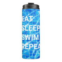 Eat Sleep Swim Repeat Swimming Pool Aquatic