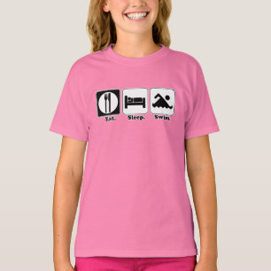 eat sleep swim T-Shirt