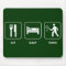 Eat Sleep Tennis Mousepad