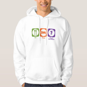 Eat Sleep Throw the Discus Hoodie