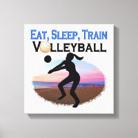 EAT, SLEEP, TRAIN VOLLEYBALL