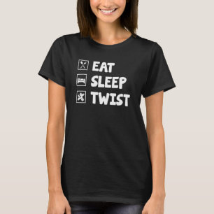 Eat Sleep Twist Balloon Making Animal Shapes Ballo T-Shirt
