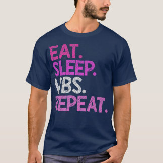 Eat Sleep VBS Repeat Premium T-Shirt
