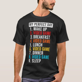 Eat Sleep Video Game Repeat T-Shirt