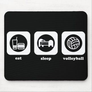 Eat. Sleep. Volleyball. Mousepad
