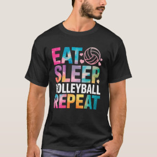 Eat Sleep Volleyball Repeat Player Trainers and Fa T-Shirt