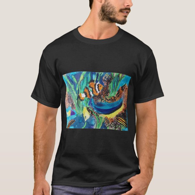 Eat Sleep Water Change Repeat T-Shirt (Front)
