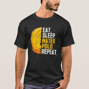 Eat Sleep Water Polo Repeat Swimming Sport Humour
