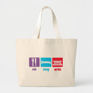Eat Sleep Write Tote Bag