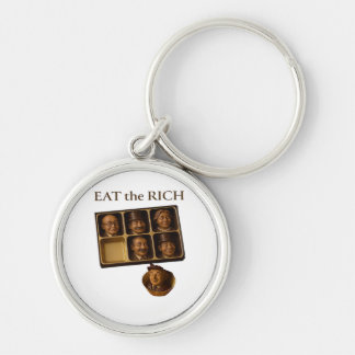 Eat The Rich Classic Keychain