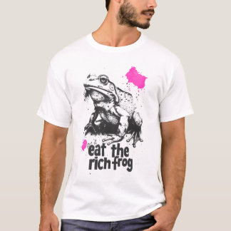Eat the Rich Frog T-Shirt