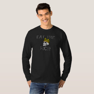 Eat The Rich Long Sleeve T-Shirt Vintage Look