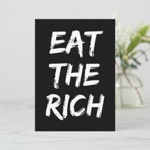 Eat the Rich - Socialist Invitation