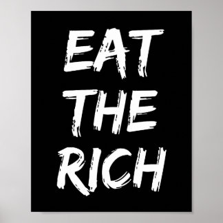 Eat the Rich - Socialist Poster