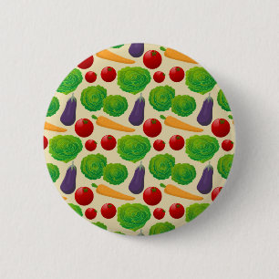 Eat Your Vegetables 2 Inch Round Button