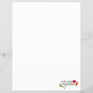 Eat Your Vegetables Flyer