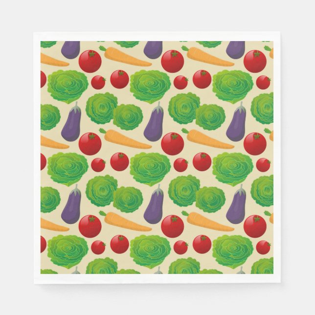 Eat Your Vegetables Napkin (Front)