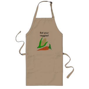 "Eat your veggies" apron