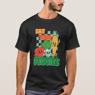 Eat your Veggies Farmers Market World Vegetarian D T-Shirt