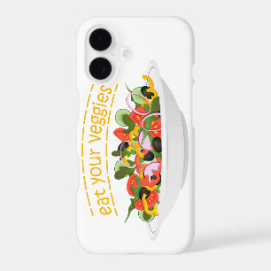 Eat Your Veggies Quote fresh salad mix bowl