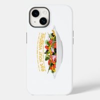 Eat Your Veggies Quote fresh salad mix bowl