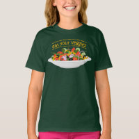Eat Your Veggies Quote fresh salad mix bowl