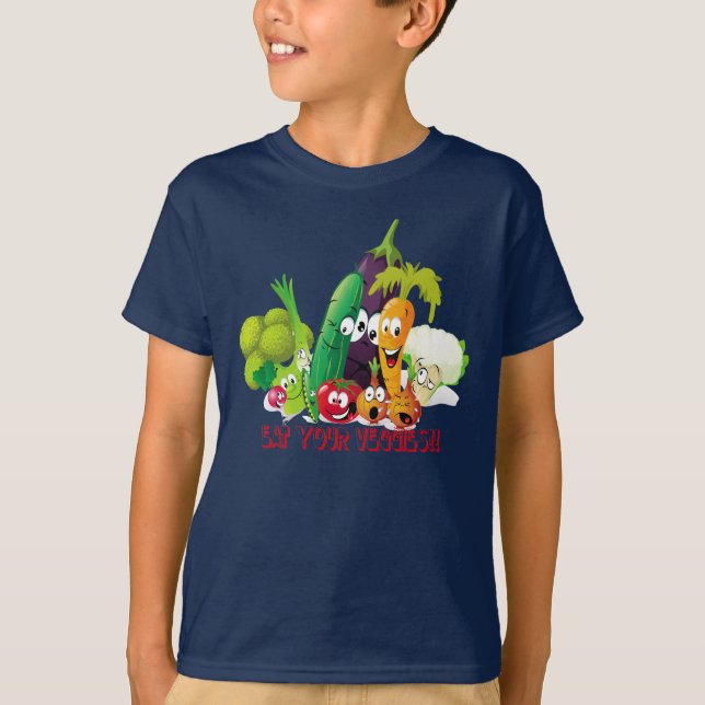 Eat your veggies Shirt (Front)