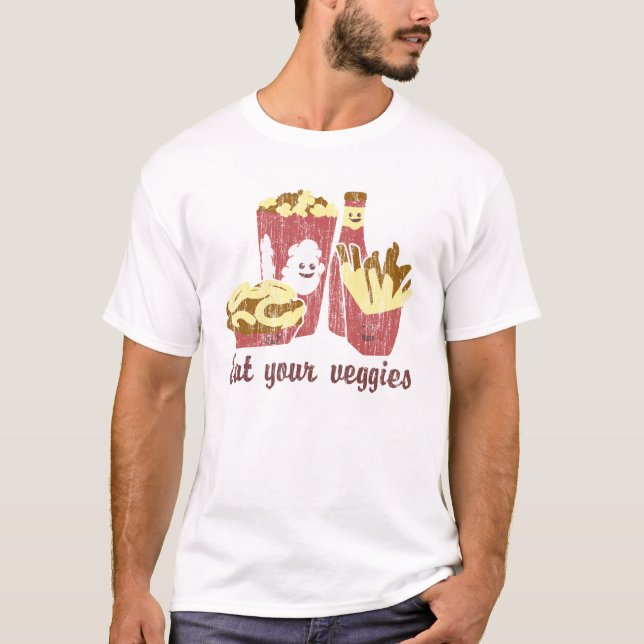 Eat Your Veggies T-Shirt (Front)