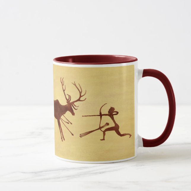 EatAnimals.com Cave Painting Mug (Right)