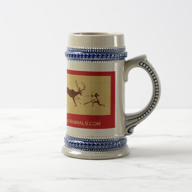 EatAnimals.com Classic Stein (Right)