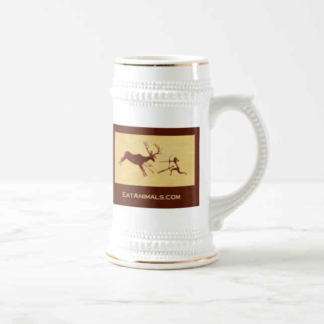 EatAnimals.com Custom Stein (Right)
