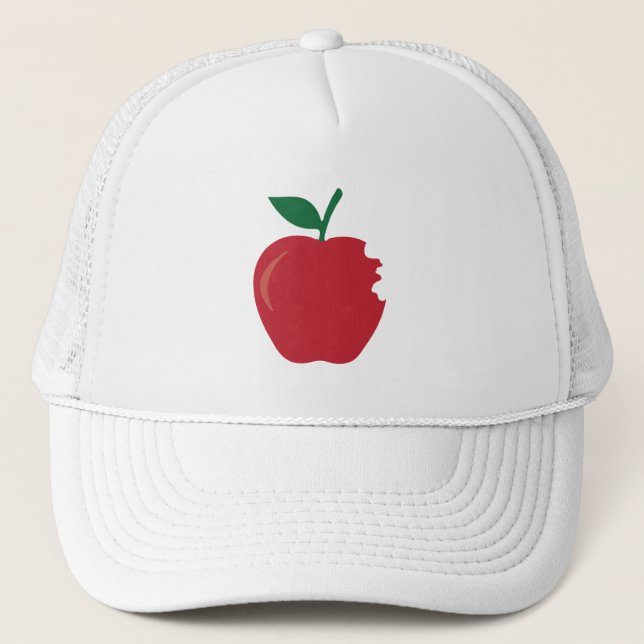 Eaten apple trucker hat (Front)