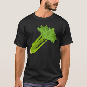 Eating Celery Ironic Saying Vegetables Food T-Shirt