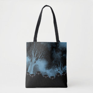 Eating Crow Allover Tote Bag