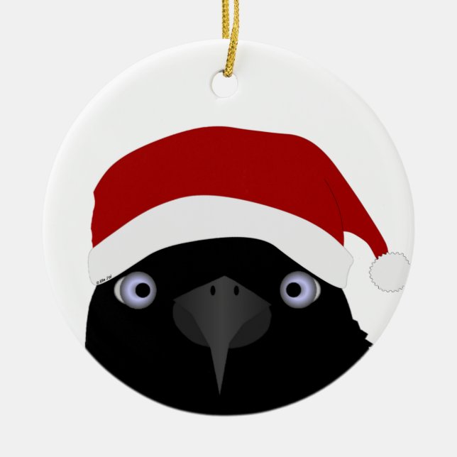 Eating Crow Ornament (Front)