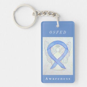 Eating Disorder Awareness (OSFED) Ribbon Keychain