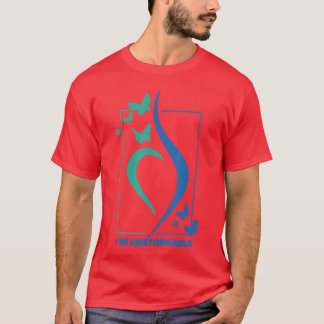 Eating Disorder Awareness Unstoppable Affirmation  T-Shirt