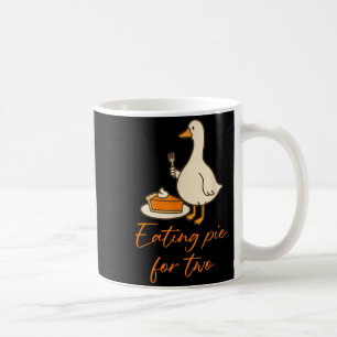 Eating E For Two Thanksgiving Pregnancy Announceme Coffee Mug