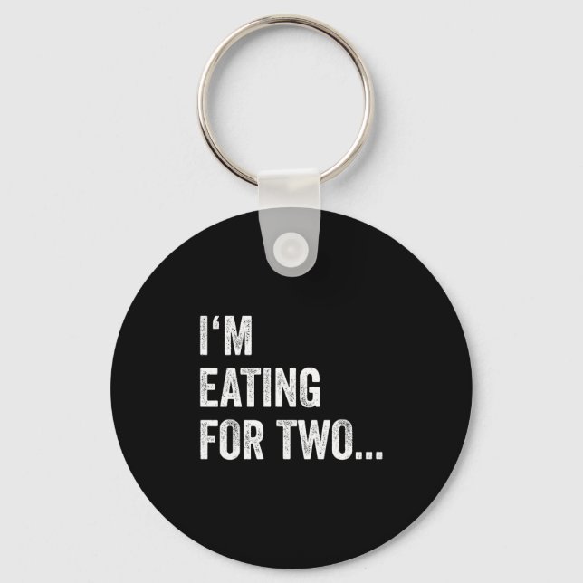Eating For Two Drinking For Three Couples Shirts _ Keychain (Front)