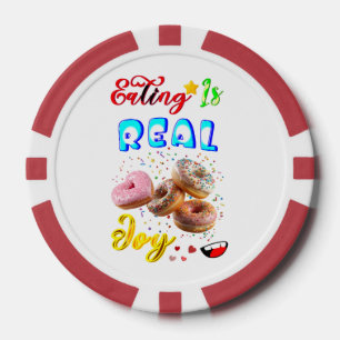 Eating Gaming Is Real Joy Poker Chips