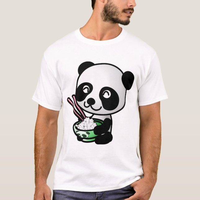 Eating Panda T-Shirt (Front)