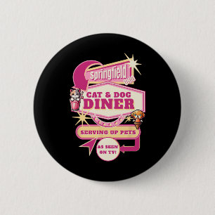 Eating Pets Springfield Ohio Funny Cats Dogs Trump 2 Inch Round Button