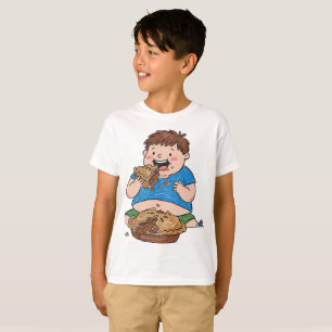 Eating Pies Unisex Kid's T-Shirt