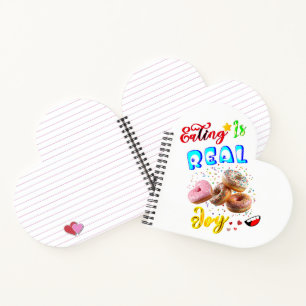 Eating Stationery Is Real Joy Notebook