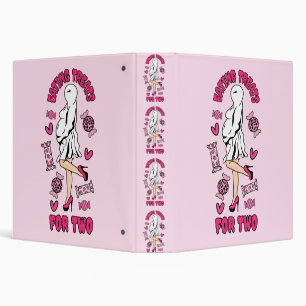 "Eating Treats for Two" Pregnant Halloween Ghost Binder